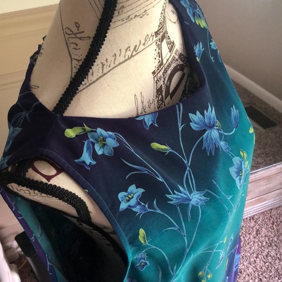 Sag Harbour maxi sleeveless floral dress - Picture 5 of 6